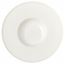 Тарелка глубокая 20см с широким краем 0120 Графити